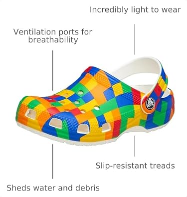Crocs Unisex-Child Classic Graphic Clog