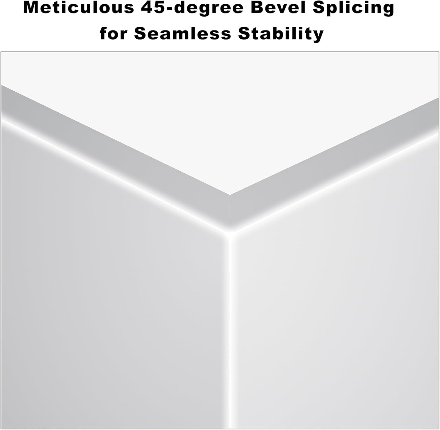 HELPLEX White Acrylic Guest Towel & Napkin Holder - Waterproof Splash-Proof Vertical Design for Bathroom, Kitchen, Dining Table - Home Hotel Office Organizer (1-Pack) - Image 7