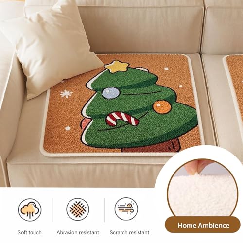 Housse de canapé de Noël lavable pour protéger et embellir vos chaises - 7