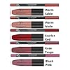 GR Cosmetics lip liner and lipstick set, Matte liquid Lipstick and Lip Liner Pencil Makeup Set, Scarlet Red