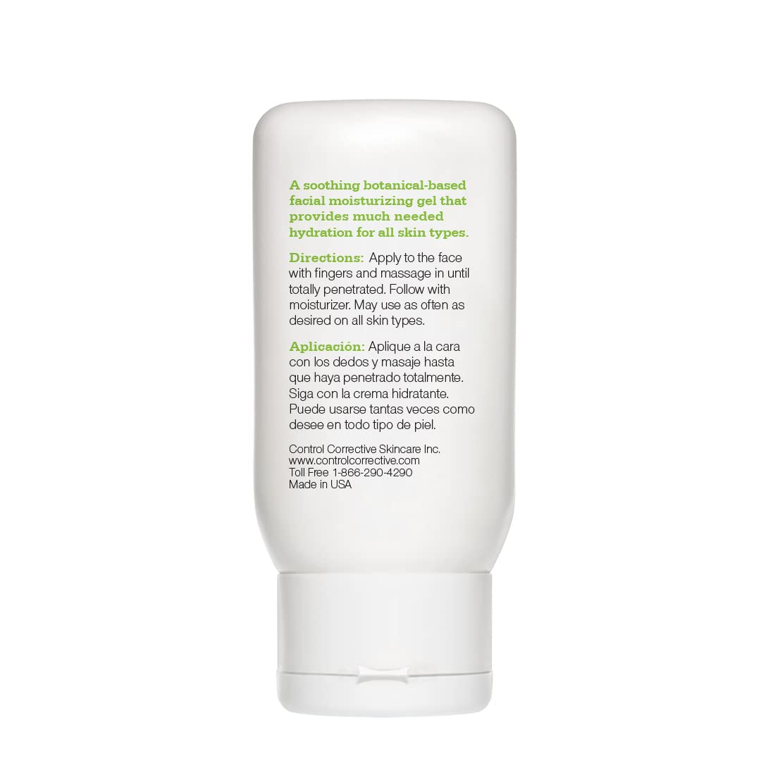 CONTROL CORRECTIVE Hydrant Stabilizer, 2.5 Oz - Cools, Calms, Oil-Free Gel, All In One, Hydrate & Balance Oily Skin Types, Aloe Vera, Arnica And Panthenol Restore Balance And Hydration
