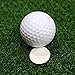 PINMEI Blank Golf Ball Marker in 24mm, Suit for Custom Printing, Pack of 10 (White)