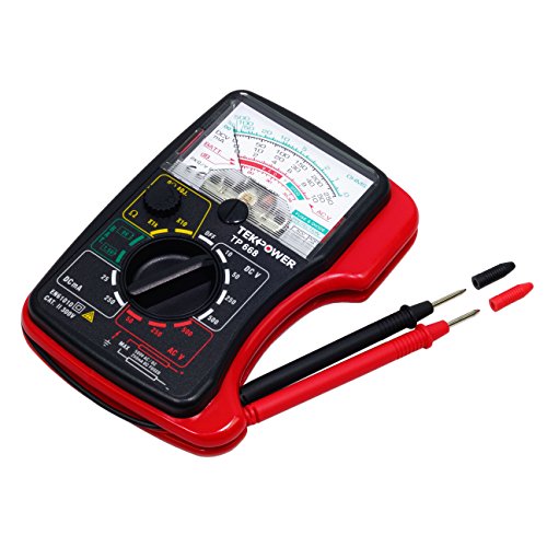 Tekpower Tp668 Palm-Size 13-Range Analog Multimeter With 1.5V And 9V Battery Tester #TOP4
