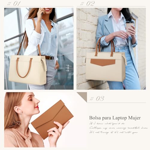 Mejores precios y opiniones de Maletín portátil polipiel disponible en línea. 24 Imagen adicional