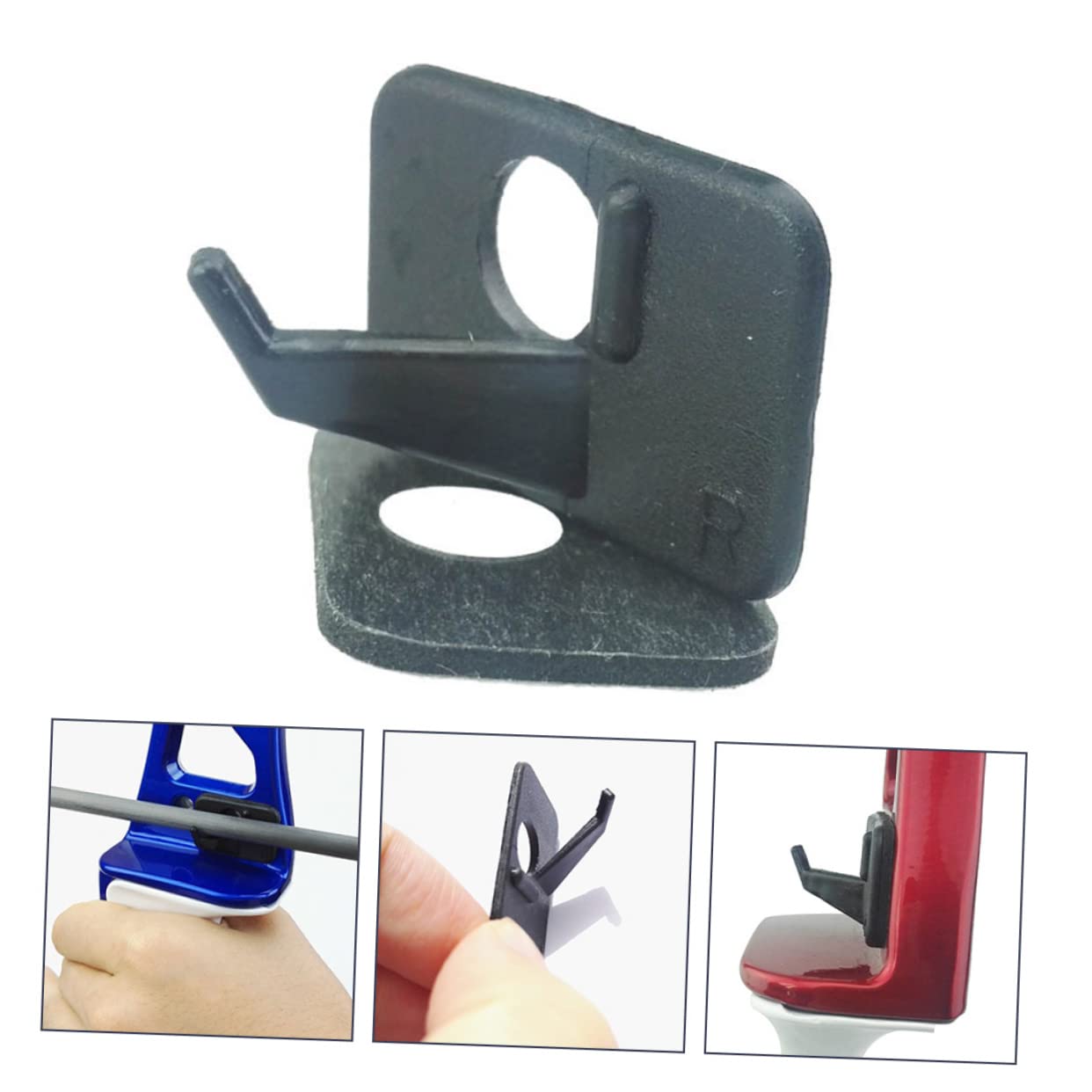 GANAZONO Sturdy Abs Material Arrow Rest Patch for 8pcs Set Self-Adhesive Improve Accuracy