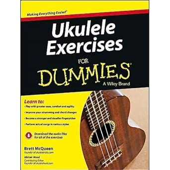 Ukulele Exercises For Dummies book cover