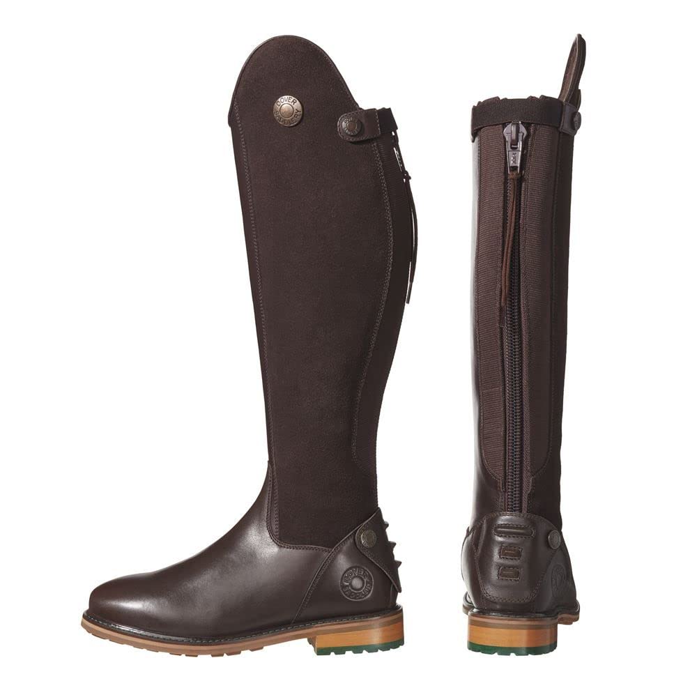 Dover Saddlery Ladies Bellevue Tall Boots Size 8 Brown