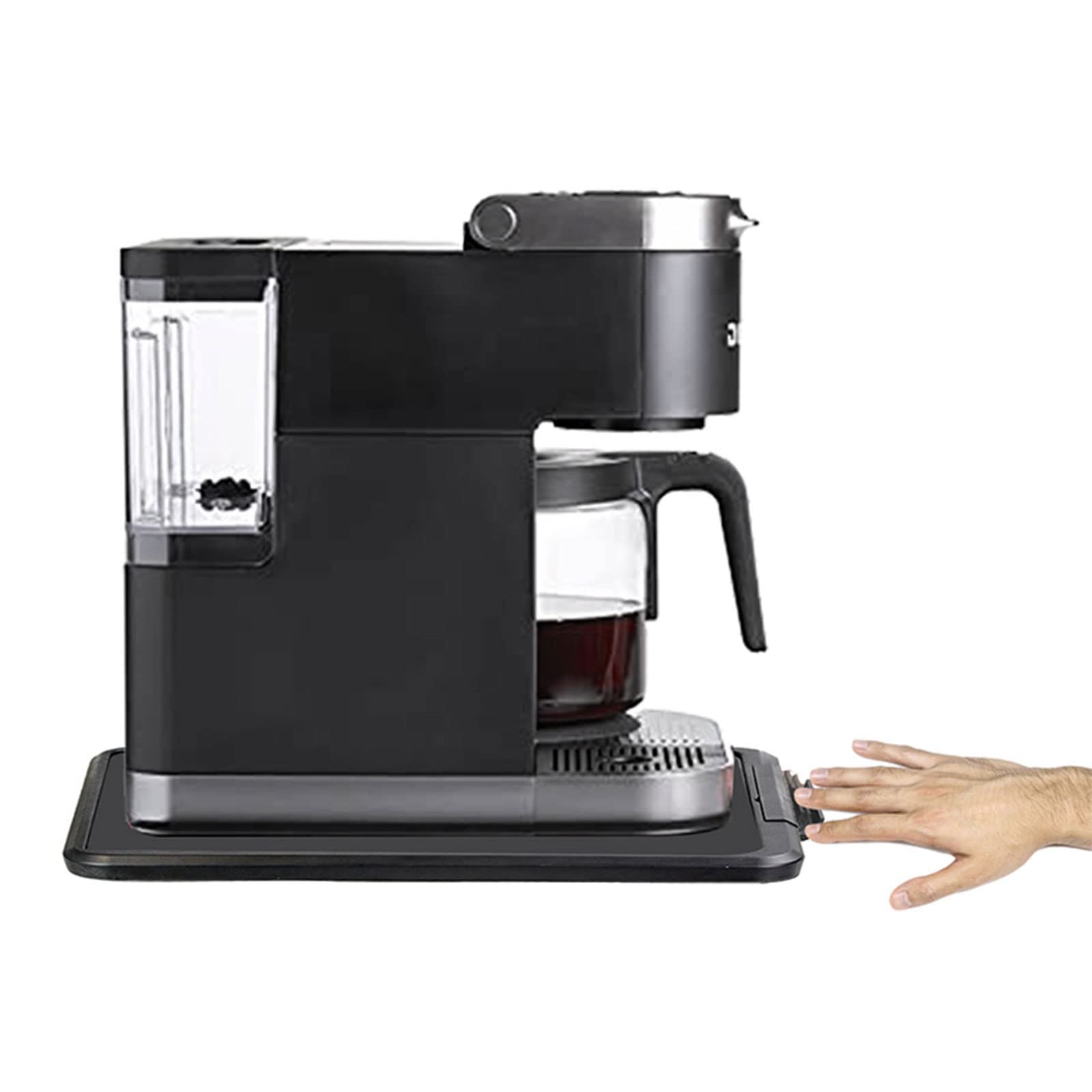 Schiebe-Tabletts für Küchengeräte – platzsparende Lösungen für Kaffeemaschinen & Organisieren von Arbeitsplatten – Praktisches Küchenzubehör für effiziente Aufbewahrung