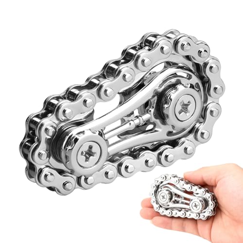 KYLOS Spinner 1 Pezzo, Fidget Spinner Ingranaggi, Fidget Bike Chain,