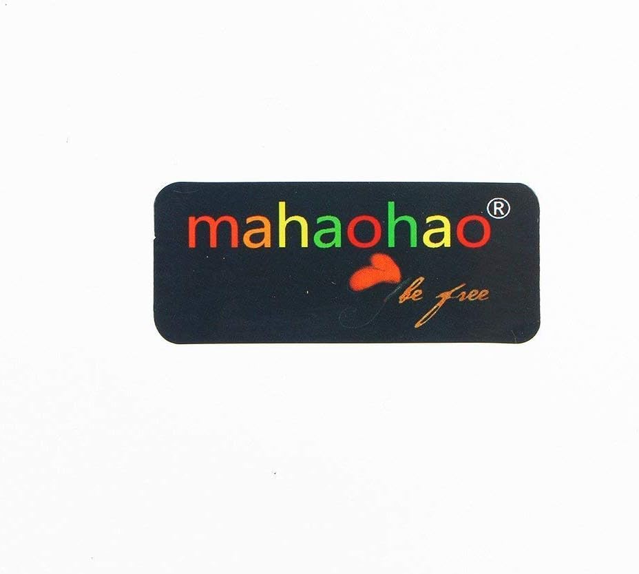 Mahaohao 100pcs Multicolor Decorative Wooden Painting Round Buttons for Crafts & Sewing Polka Dot and Gingham Patterns