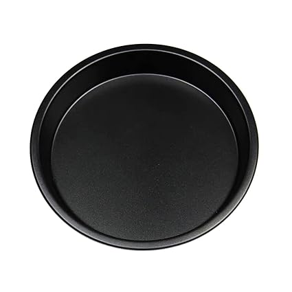 Household Carbon Steel Pizza Pan Multifunctional Frying Pan, Used For Cooking, Baking, Barbecue, Etc. (Size : 9inch)