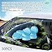 KUQUTIDY 30PCS Washer Fluid Tablets, Windshield Wiper Fluid Cleaner Concentrate, Car Windshield Window Washer Solid Effervescent, Remove Glass Stains for Car Room Kitchen Window Glass Cleaning