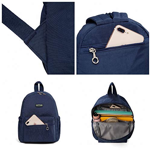 Aotian Mini Lightweight Backpack Durable Travel Hiking Women And Girls Daypack, 7 Liters Blue #TOP6