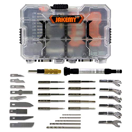 JAKEMY 34 In 1 Multi-functional Screwdriver tool set, carving kit, DIY repair tool set with Mini Storage Box - JM-8158