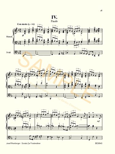 Sonata No 20 in F (Zur Friedensfeier) (Op. 196)