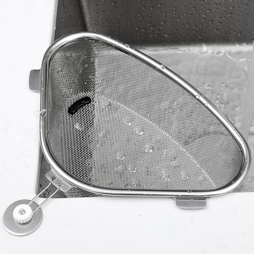Colador Triangular para Fregadero de Acero Inoxidable miniatura 5