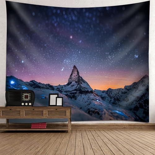 Tenture murale ciel étoilé pour créer un cocon dans votre chambre