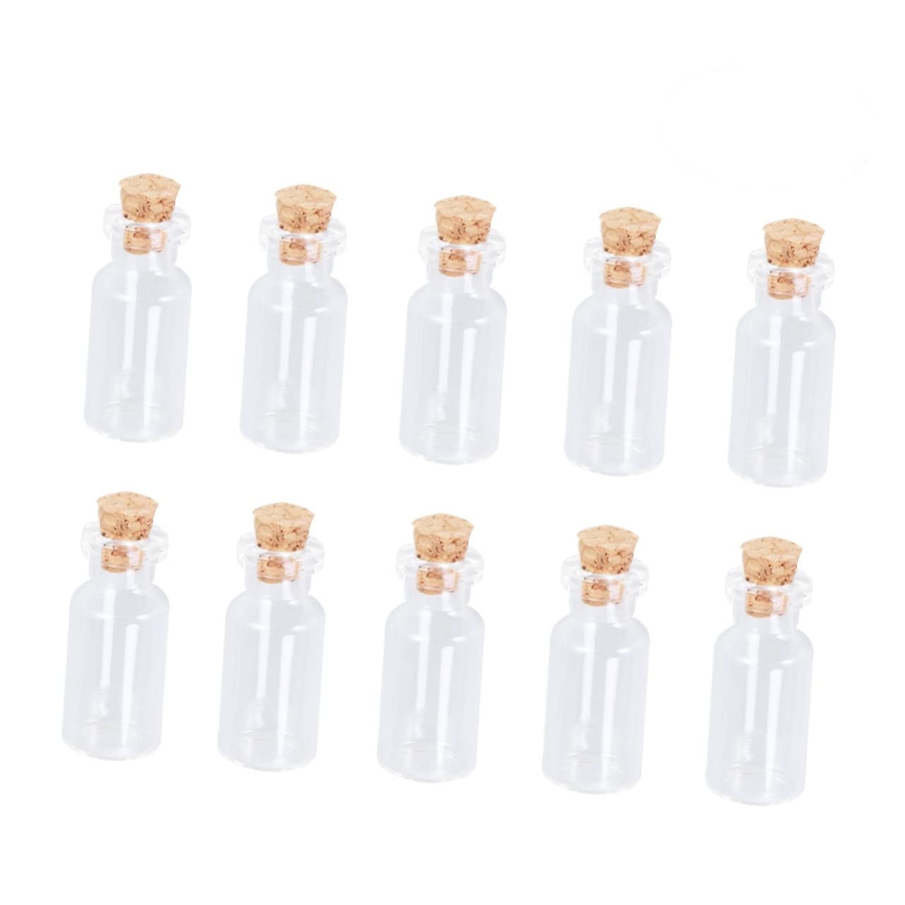 CIYODO 25 Pcs Test Tubes with Caps Container with Lid Test Tubes with Lids Lotion Containers Clear Container Candy Storage Glass Test Tubes Test Tubes Glass Wooden