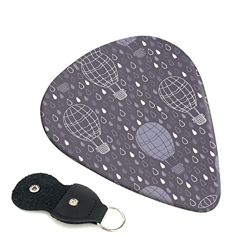 Hot Air Balloon Lot de 6 médiators pour guitare acoustique, guitare électrique, basse, ukulélé – fin, moyen et épais. - Les Beatles, Paul McCartney, John Lennon, RIngo Starr, George Harrison Hot Air Balloon Lot de 6 médiators pour guitare acoustique, guitare électrique, basse, ukulélé – fin, moyen et épais.