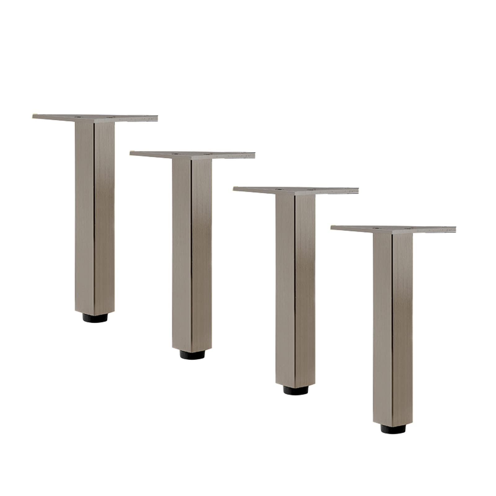 KFGISD, Industrial Metal Sofa Legs,with Mounting Screws&Floor Protectors,for Any DIY Project ，Metal Furniture Legs