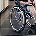 MOLUCKFU PU Foam Solid Wheelchair Replacement Tire 22 Inch Elastic Non-Inflatable Wheel for Outdoor Use Rear Wheel Accessory for Wheelchair Parts