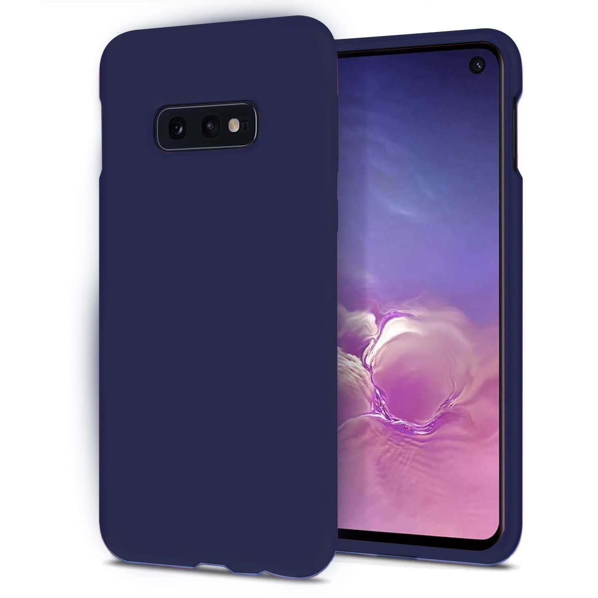 LIRAMARK Liquid Silicone Soft Back Cover Case for Samsung Galaxy S10e (Midnight Blue) (B08D6ZX957) Amazon Price History, Amazon Price Tracker