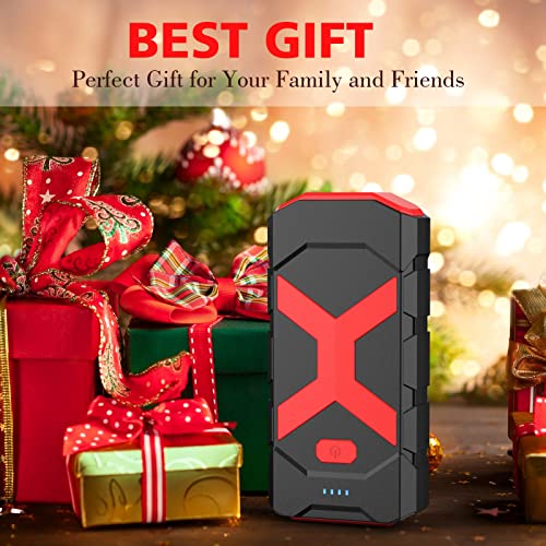 12V Jump Starter Battery Pack With Wireless Charger 3000A & Portable Battery Jump Starter 2000A 20000Mah Portable Jump Starter And Power Bank Jumpers Cables Kit For Car Truck #TOP4