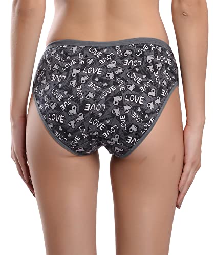 Image of FIMS - Fashion is my style Women's Cotton Hipsters Panties for Women, Soft Stretchable Cotton Fabric, Non-Padded, Multi-Color Panties, See Main Image to Check Nos of Panties You Will Get.