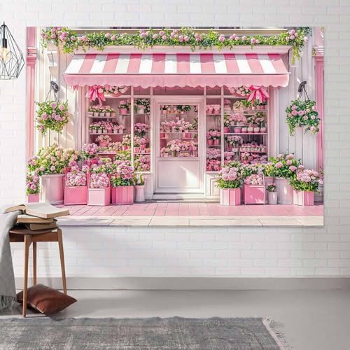 Fondo Fotográfico Floral 10x8ft Rosa MCKTOM miniatura 4