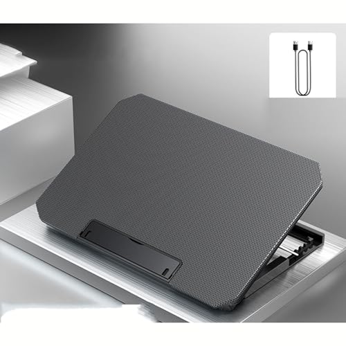 Base Refrigerante para Laptop con Ventiladores Dobles y Puerto USB miniatura 7