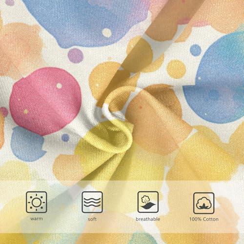 KLL Watercolor Little Boys Pure Cotton Briefs Breathable Undies3