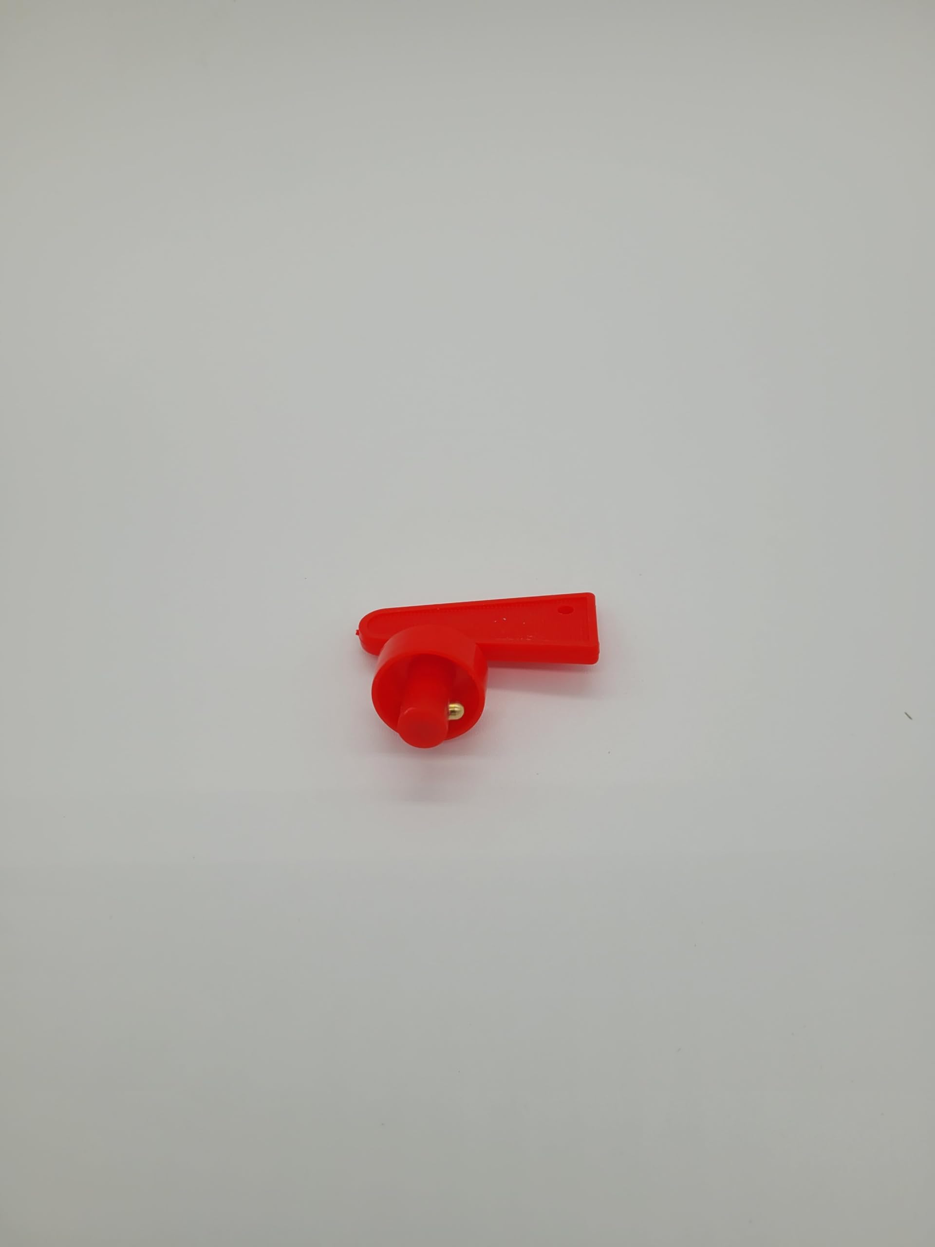 Battery isolator switch key for caravans, motorhomes and boats