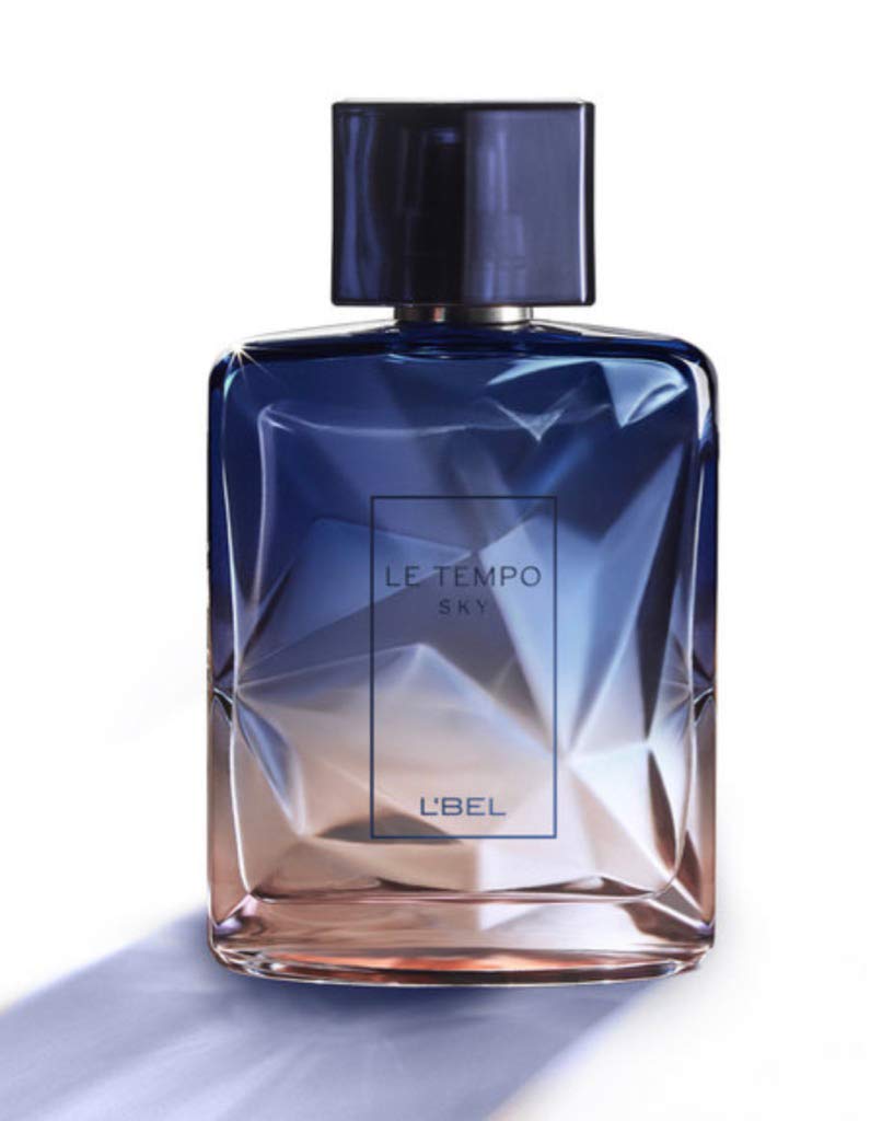 L'Bel Le Tempo Sky Eau de Toilette for Men, Wood & Spices Notes, 3 fl oz 90 ml