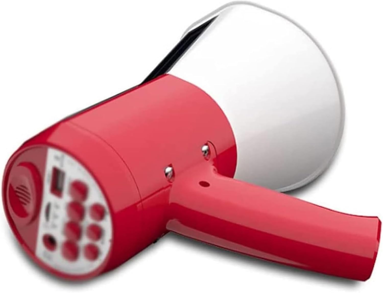 Megaphone, Handheld High-Power Solar Charging 35W Referee Megaphones Bullhorn for Outdoor Sports Microphone