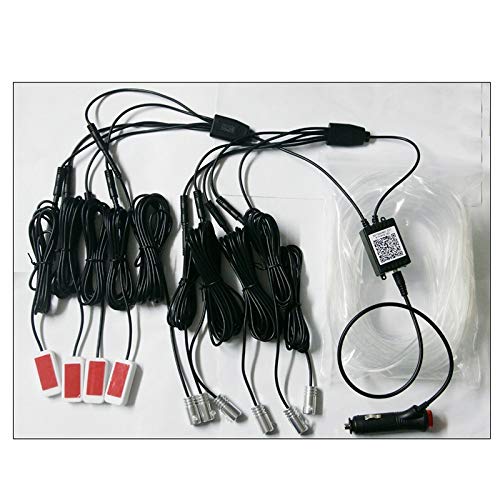 Colore RGB Symphony Car Atmosphere Interni LED Guida in Acrilico Fibra Ottica Decorazione