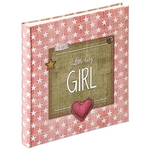 Walther Design Walther UK-100-R Babyalbum Little Baby Boy, 28 x 30,5 cm, rosa