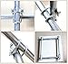 Anmeilexst 4 Pcs Galvanized Pipe Clip, Cross Tube Buckle - Max 1