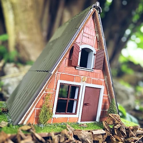 Teifoc 5230 Brick Building Kit, Fin Hut, 160 Components, Creative Construction Set Made of Natural Materials - Image 2