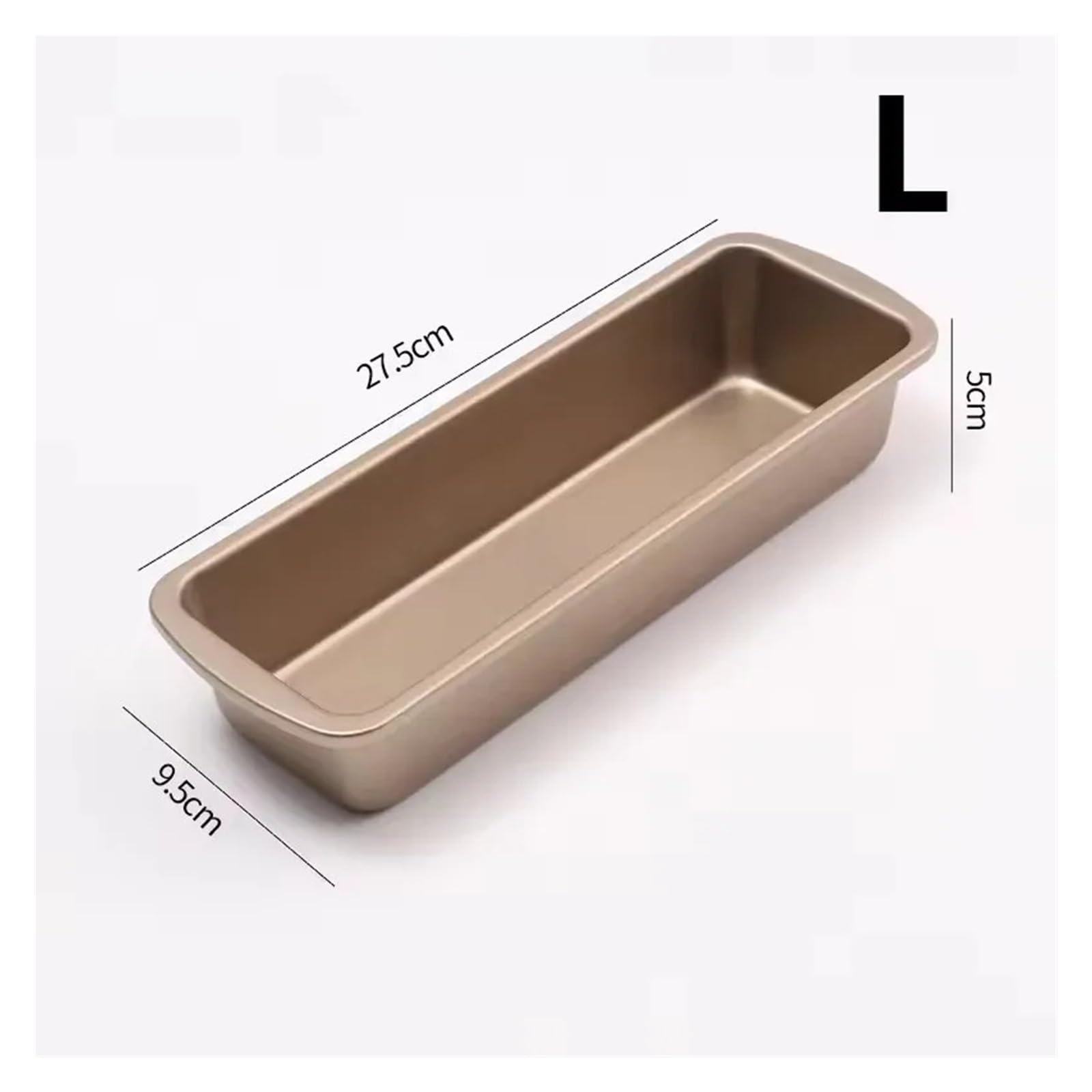 Generico Teglia Antiaderente in Acciaio al Carbonio for Pane e Torte(3pcs)