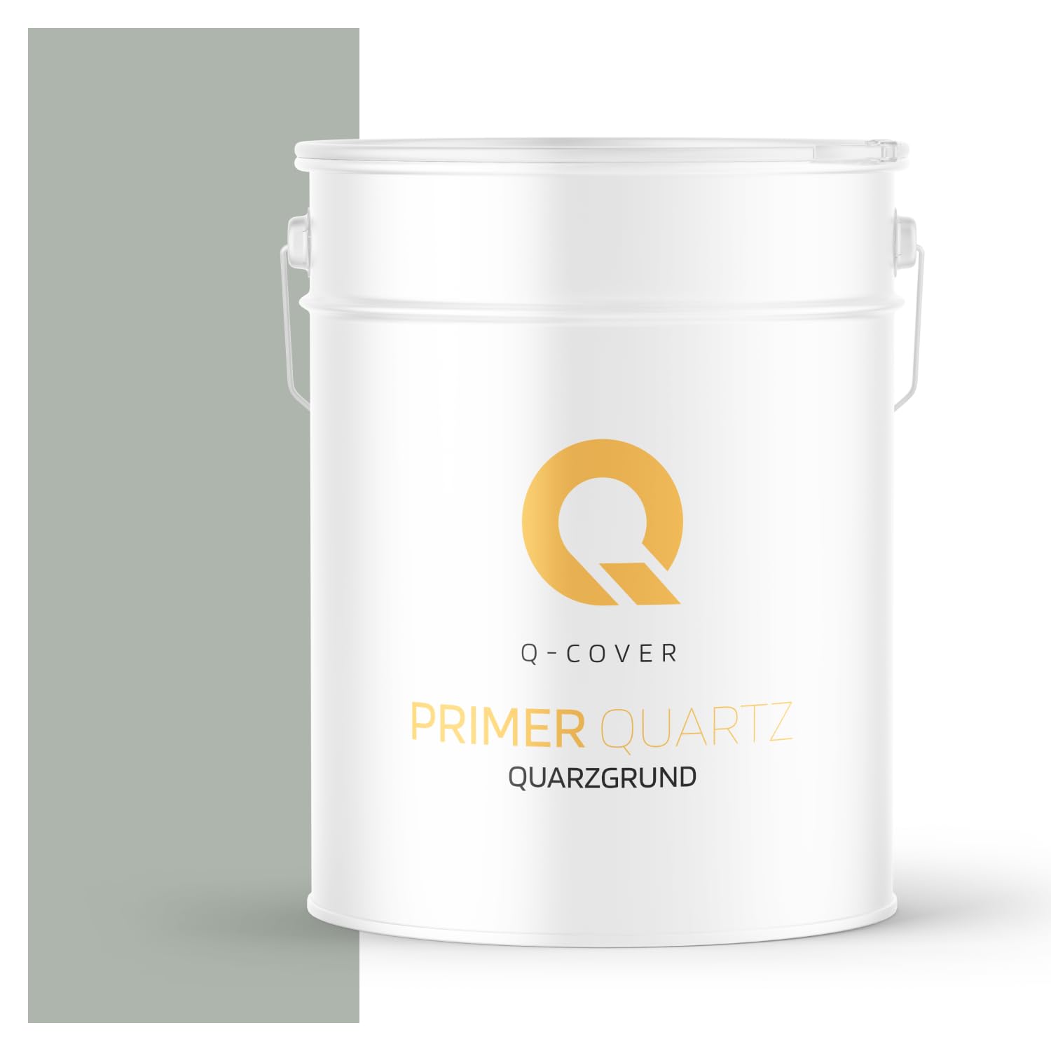 Quarzgrund für Dekorativer Putz mit Mica Hellrau D901 15KG | Acrylatdispersion Grundiermittel Innen & Außen für Wände und Decken Grundierung Schutz Mosaikputz ca. 0,3-0,4 KG/m2