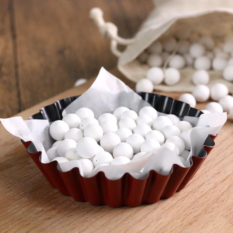 Heat Resistant Steam Stone for Baking 0.39 Inch Thick with Cloth Bag Ideal for Oven Pizza Pie Tart and Bread Baking