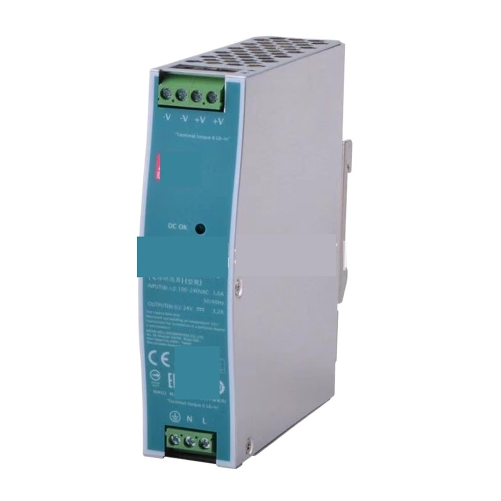 Alimentation EDR-75-24 pour Rail DIN de 75W et 24V
