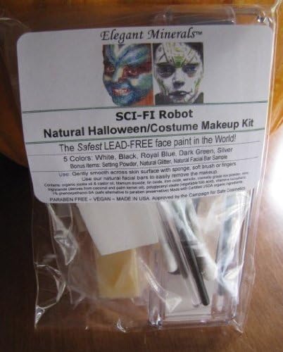Face Paint Sci Fi Robot kit All Natural Non Toxic
