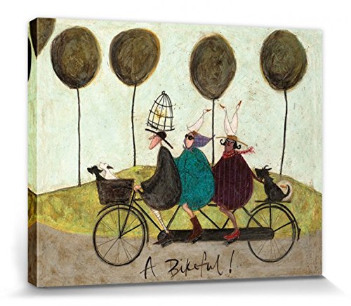 1art1 Sam Toft Póster Impresión En Lienzo Señor Mustard, Señora Mustard, Doris Y Amigos, Un...
