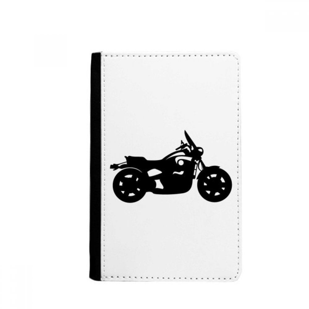 DIYthinker Mechanical Motorcycle Outline Pattern Passport Holder Notecase Burse Wallet Cover Card Purse