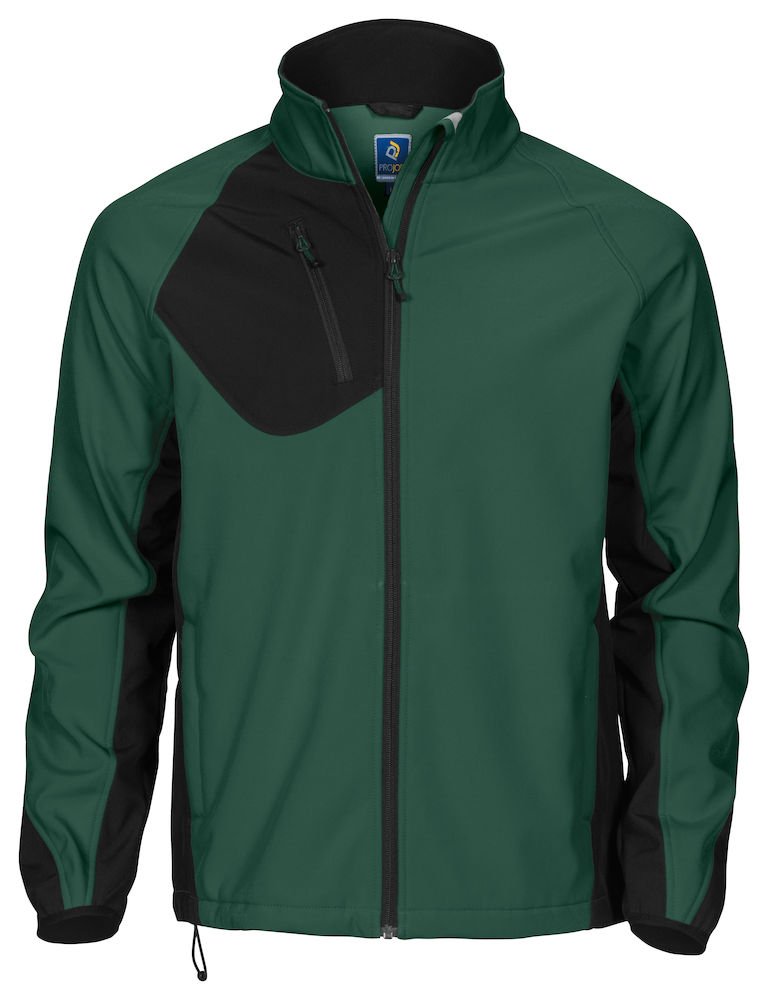 Veste softshell homme imperméable couleur Forest Green taille 66 confortable - 2