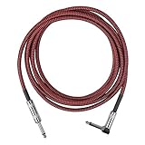 Einfach zu verwenden: plug-and-play für den schnellen und einfachen von audiogeräten, akustik- und e-gitarrenkabeln, gitarren-patchkabeln