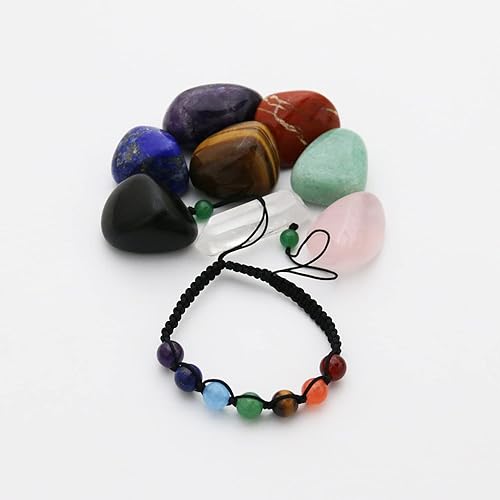 Miniatura 4 de Piedras de chakra, juego de cristales de chakra, cristales curativos, cosas espirituales, Cuarzos de energía y piedras curativas, cristales para