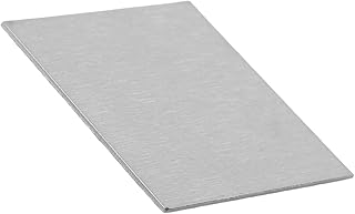 Pure Nickel Plate 99.9% Electroplated Anode for Scientific Research Applications Ductile Ferromagnetic Metal 60X70MM 1-5MM Thickness(1.5X60X70MM)