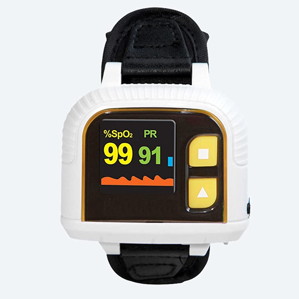 Fingertip Pulse Oximeter Blood Oxygen Saturation Monitor Pulse Oximeter Fingertip, Blood Oxygen Saturation Monitor for Pulse Rate, Heart Rate Monitor and SpO2 with OLED Screen Display